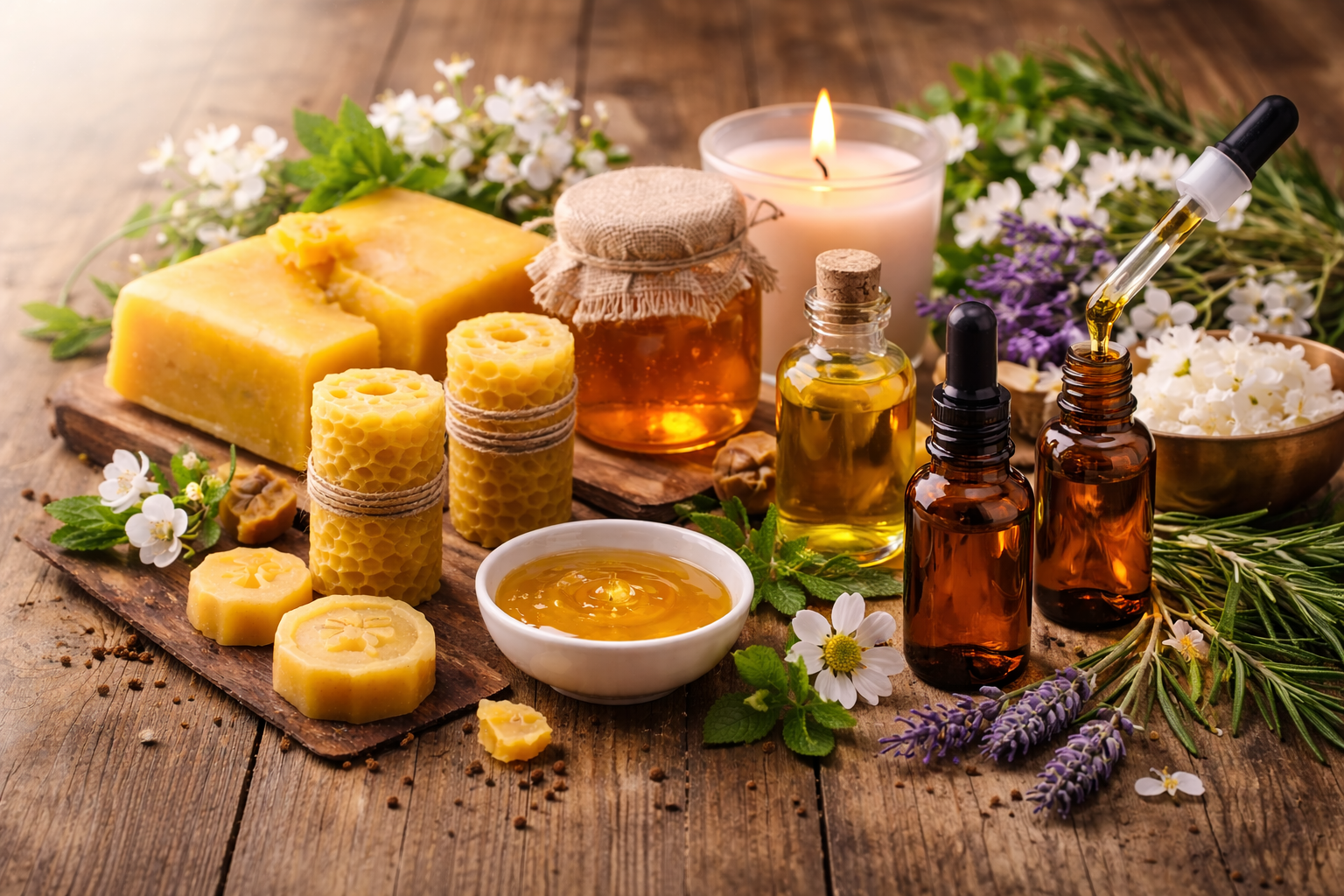 Natural Beeswax and Essential Oil Manufacturer